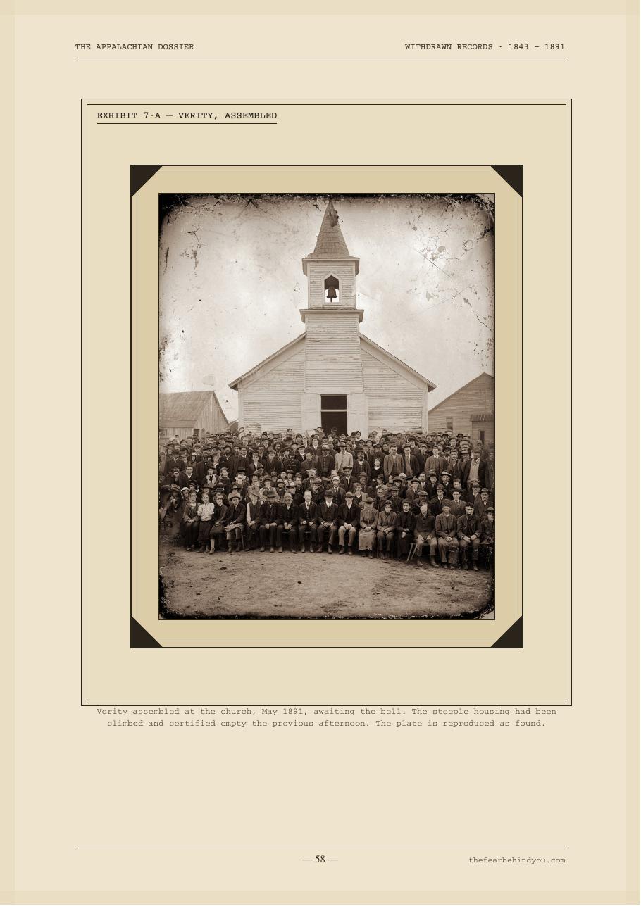 Exhibit 7-A — Verity assembled at the church